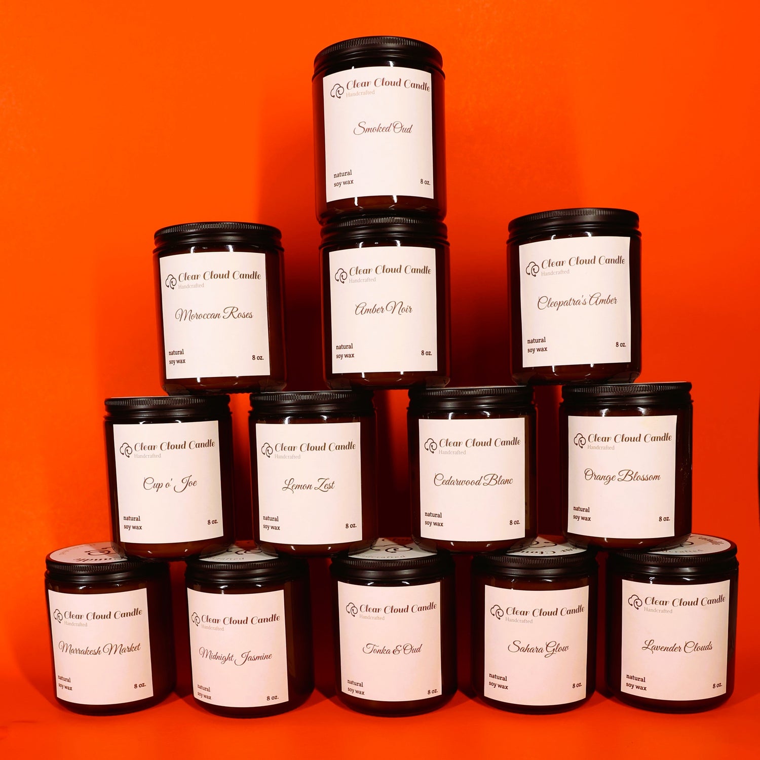 Candles -Glass Jars
